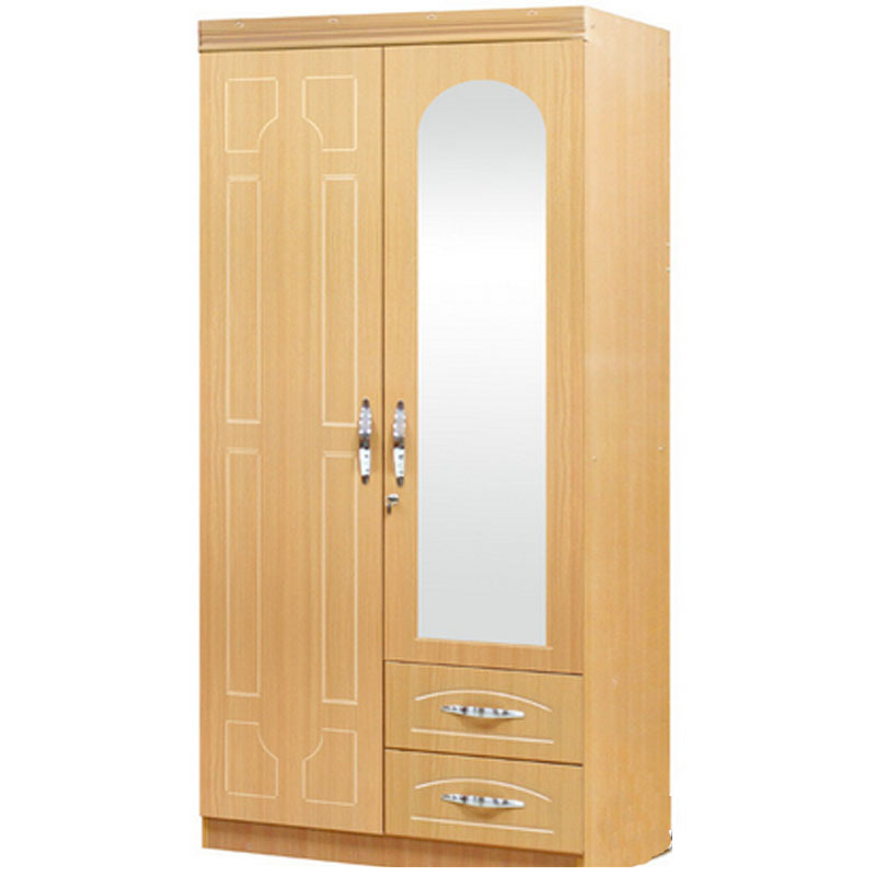 Cheap Corner MDF Bedroom Armoire Almirah Closet Clothes Cabinet Wardrobe