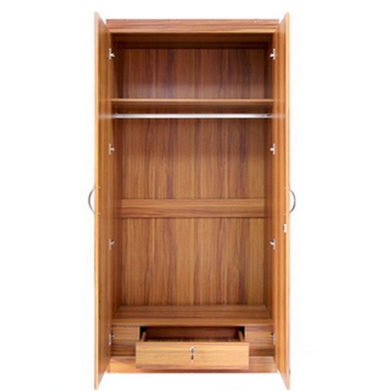 Cheap Corner MDF Bedroom Armoire Almirah Closet Clothes Cabinet Wardrobe