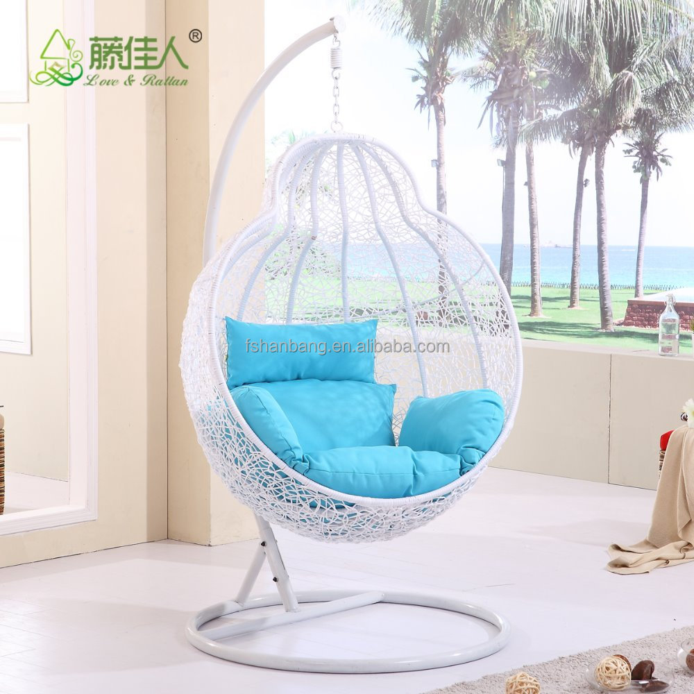 Outdoor Garden Rattan Chair Patio Rattan Hanging Chair /Indoor Rattan Swing Chair