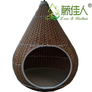 Outdoor bird's nest rattan scenic area homestay Hotel Resort villa bird cage hanging chair