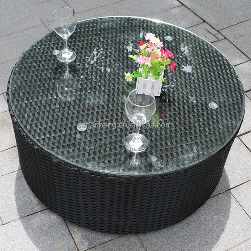 Patio Round Semic Circle Garden Wicker Sofa