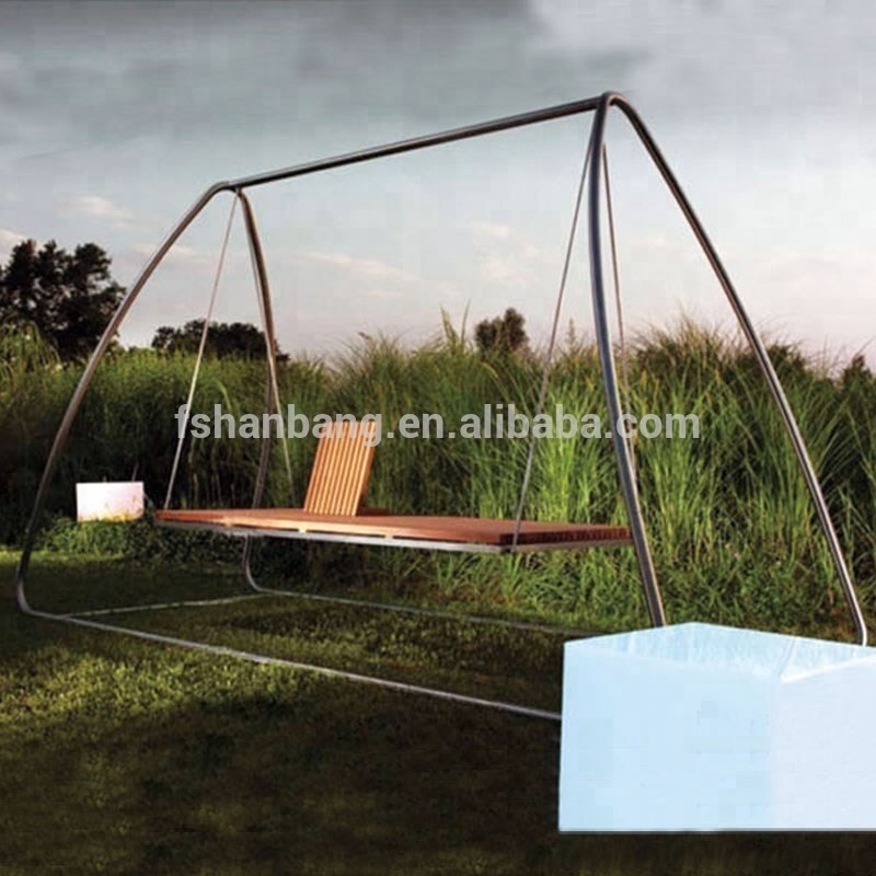 round rattan outdoor bed outdoor hanging swing