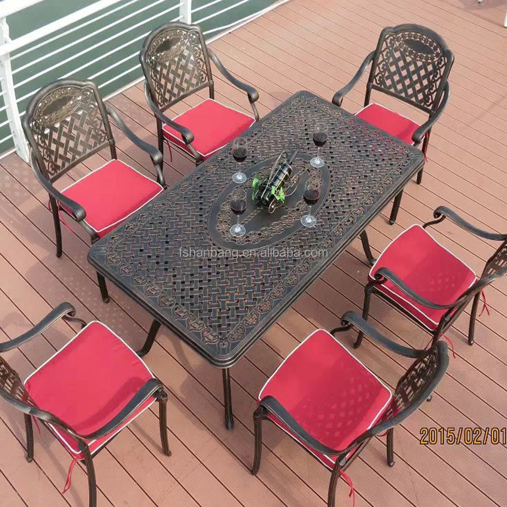 Hotsale Heavy Duty All Weather Rust Free Cast Aluminum Outdoor Patio Furniture