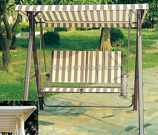 Outdoor Patio Two Double Seat Swing