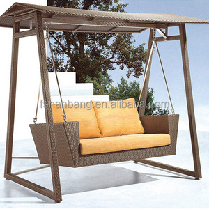 Outdoor Rattan Garden Adult Swing Seat