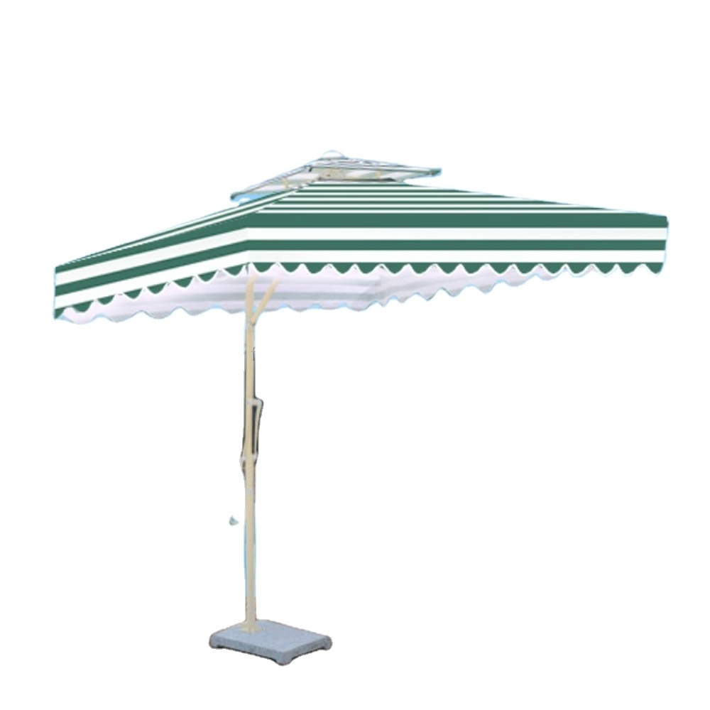 Sun Garden Patio Striped Parasol Outdoor Umbrellas