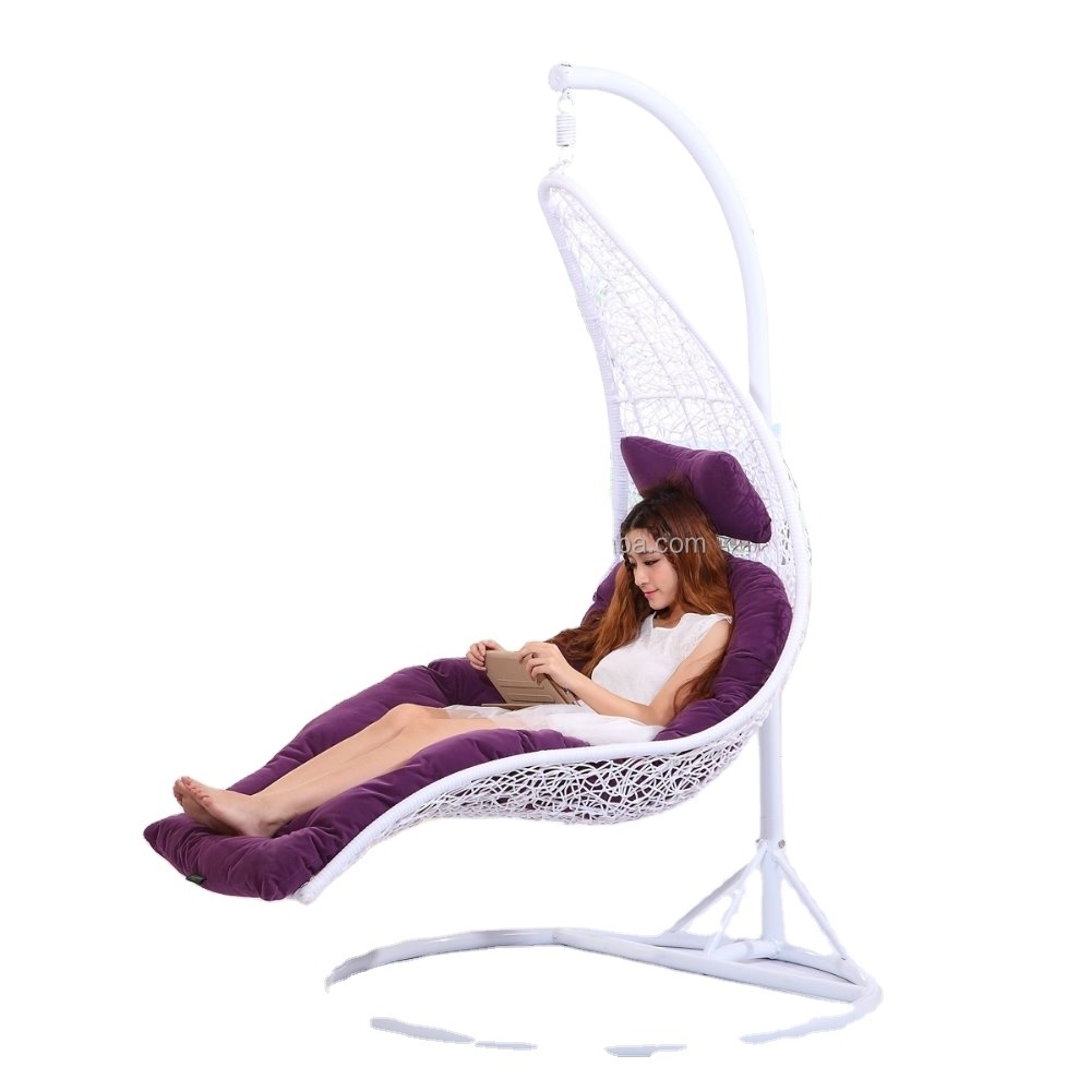 reclining outdoor swing chair hanging lounge chair