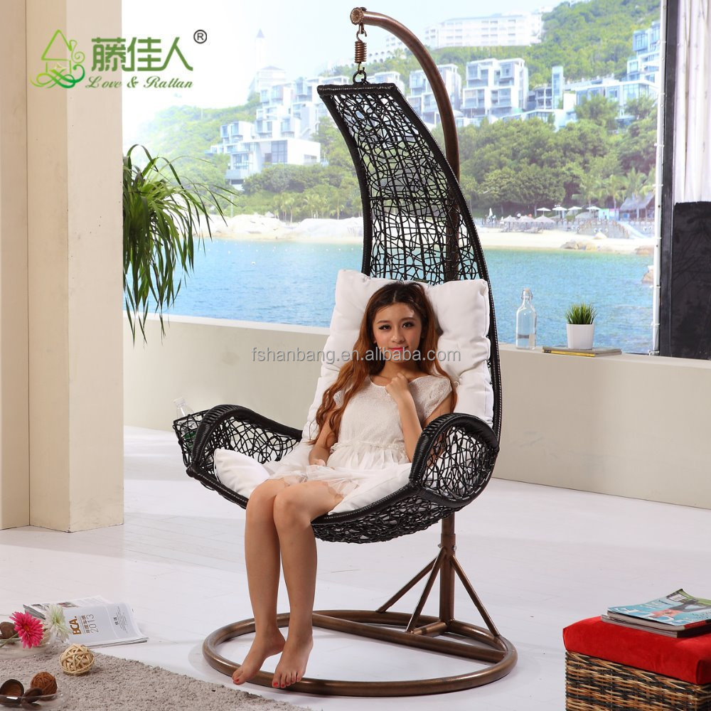 reclining outdoor swing chair hanging lounge chair