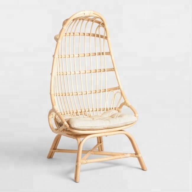 Unique Living Room Furniture Leisure Chair Natural Design Rattan Wicker Chair