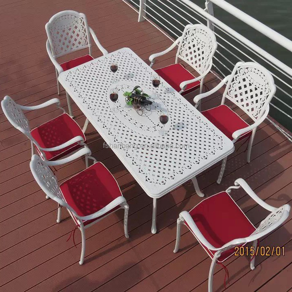 Hotsale Heavy Duty All Weather Rust Free Cast Aluminum Outdoor Patio Furniture