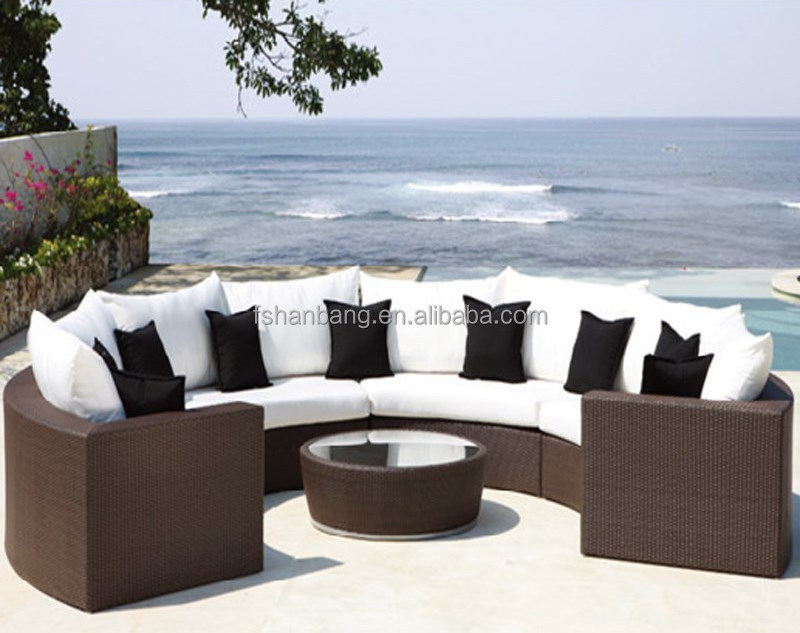 Rattan Chat Set Outdoor Seating by the Pool Side, Sunroom, Patio or Deck