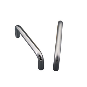 stainless steel SS solid U shape handle Diameter 8mm/10mm customized size bsn CP color for kitchen cabinet cupboard handle