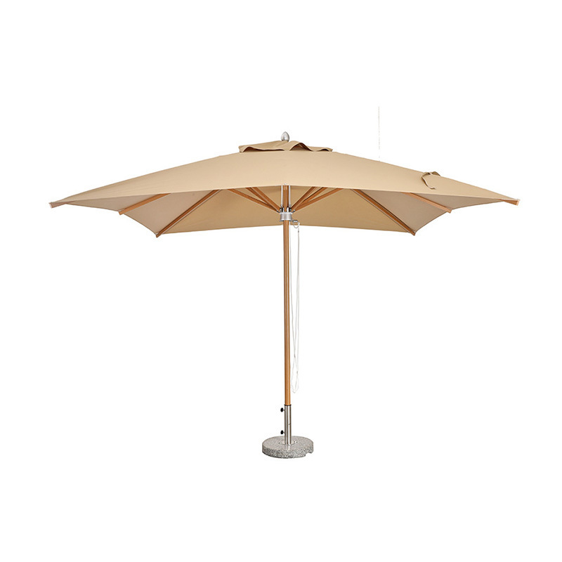 Outdoor Offset Umbrella Sun Shade Patio Umbrella Poolside Cafe Market