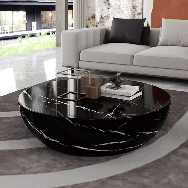 Living room Minimalist Marble ethiopian coffee table set Modern Funiture luxury coffee table