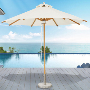 Outdoor Offset Umbrella Sun Shade Patio Umbrella Poolside Cafe Market