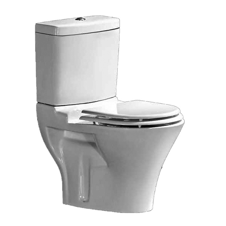 Sanitary Wares Water Closet white Color WC Toilets Bowl Pedestal Basin set Washdown Two Piece Nigeria Twyford Ghana Toilet