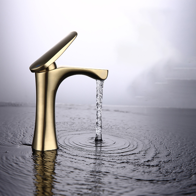 bathroom polished nickel gold bath sink and mixer tap thermostatic faucets gold for bathroom sink