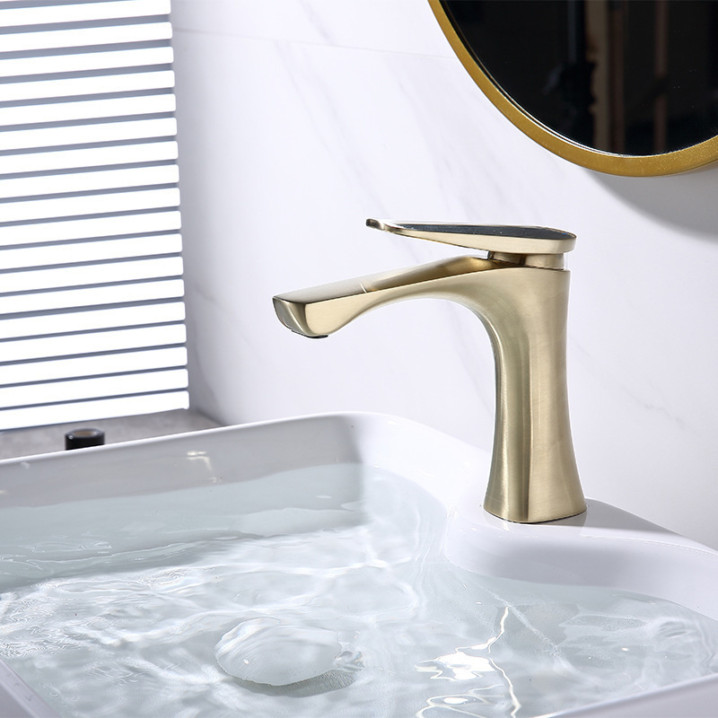 bathroom polished nickel gold bath sink and mixer tap thermostatic faucets gold for bathroom sink