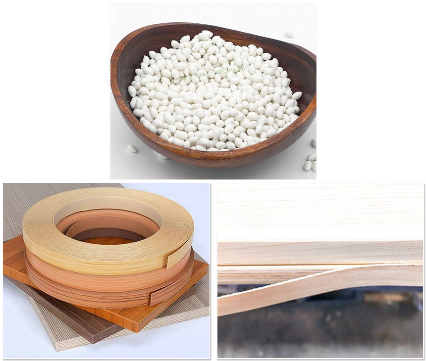 Wood Working Adhesive Glue High Temperature EVA Granule Hot Melt Adhesive Glue for Edge Banding