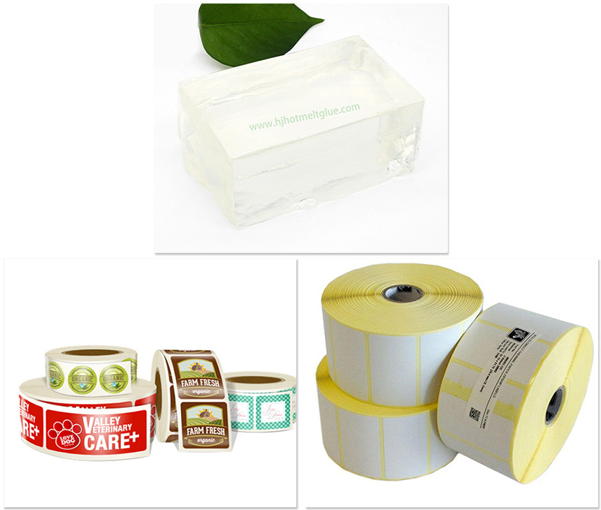 Food grade Label hot melt Adhesive Glue for packing  Label Industry