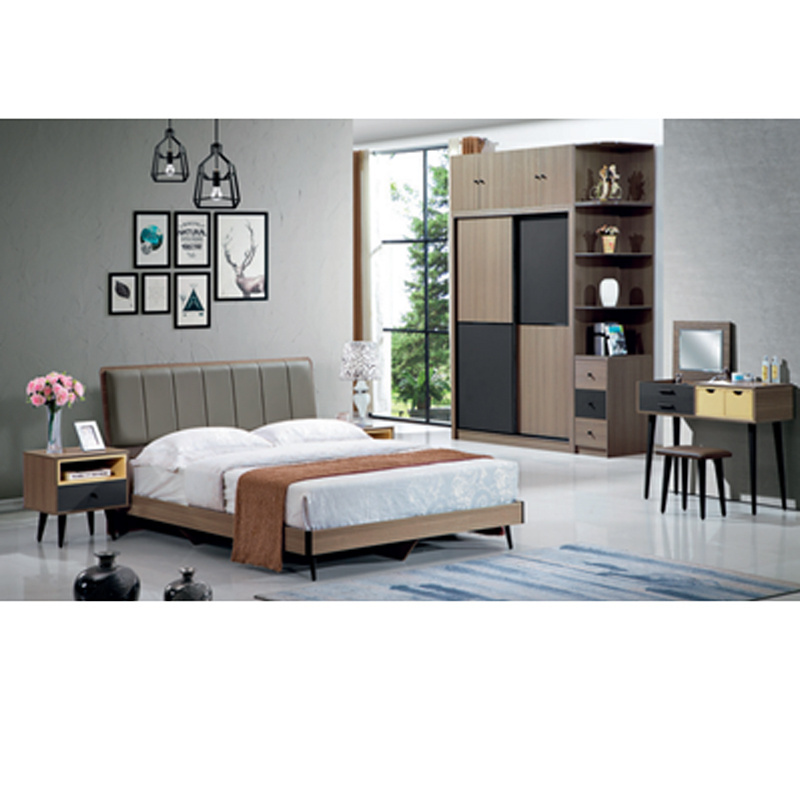 2021 Made In China Bedroom Furniture Use Home Furniture Bedroom Set HY0023 Bed Set Furniture Bedroom