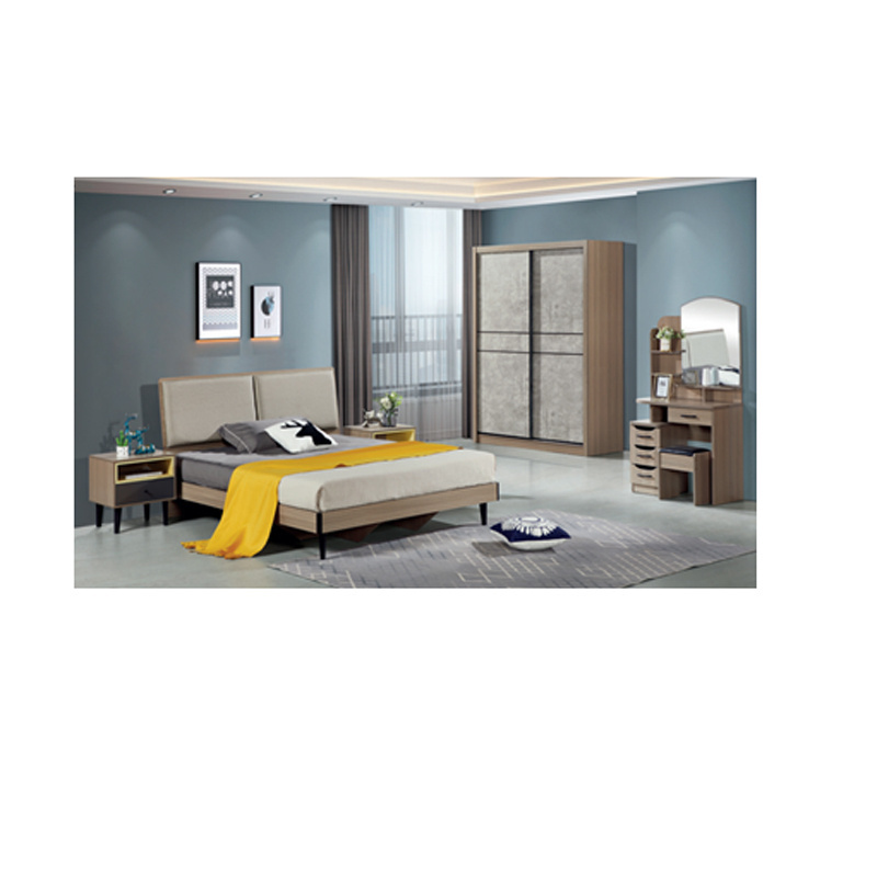 2021 Made In China Bedroom Furniture Use Home Furniture Bedroom Set HY0023 Bed Set Furniture Bedroom