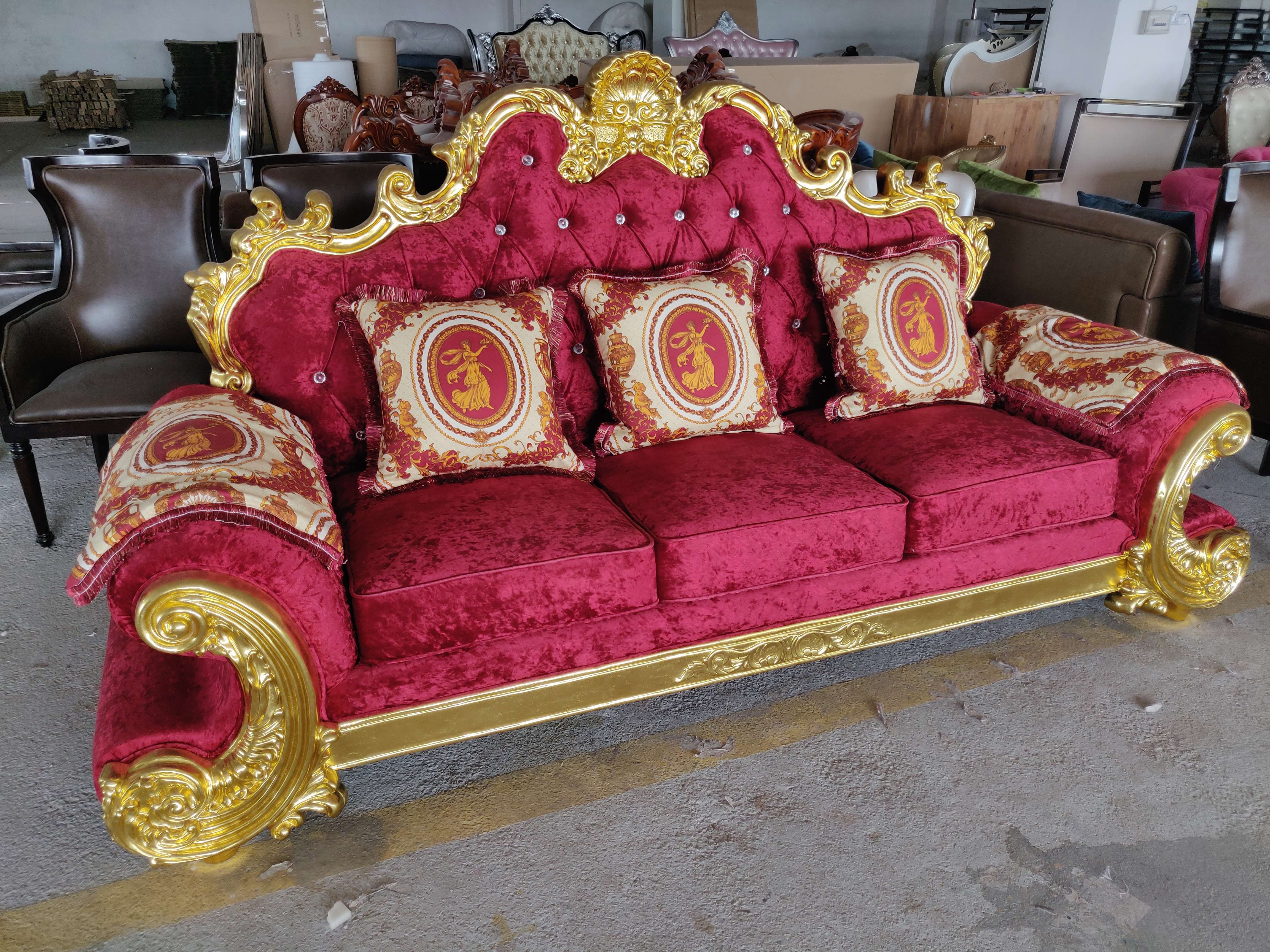 gold and pink wedding sofa, tiffany wedding chair, wedding furniture settee sofa