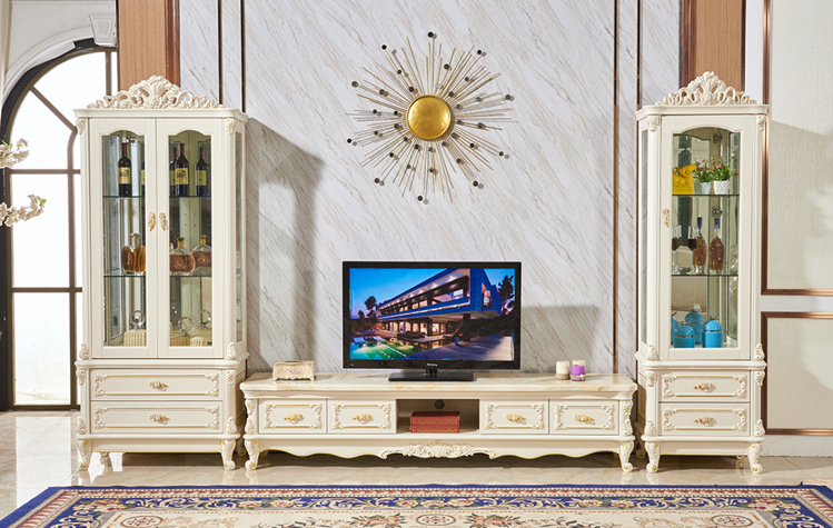 High Quality Home Floor Tv Stand Living Room Furniture Tv Cabinets minimalist with marble top, tv stand cabinet console