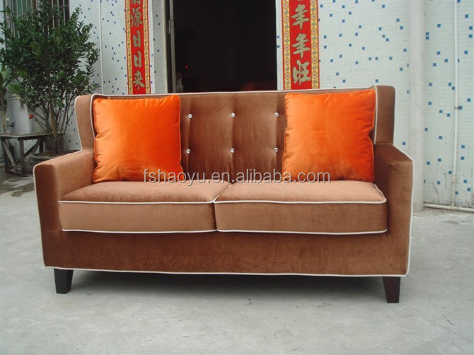 mexican restaurant furniture, red pu leather booth seating double seat, furniture sofa for restaurant