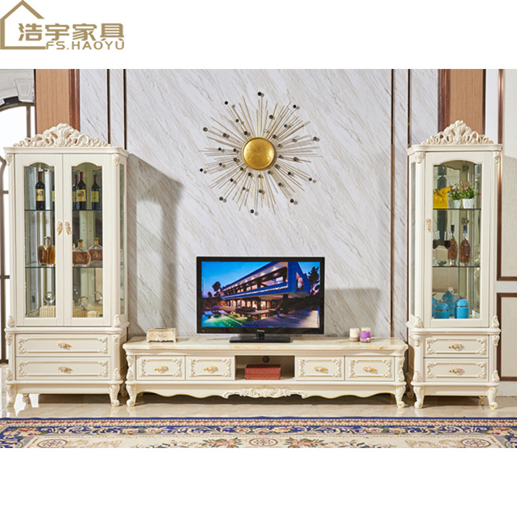 High Quality Home Floor Tv Stand Living Room Furniture Tv Cabinets minimalist with marble top, tv stand cabinet console