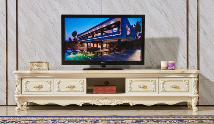 High Quality Home Floor Tv Stand Living Room Furniture Tv Cabinets minimalist with marble top, tv stand cabinet console