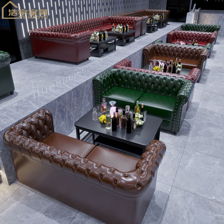 fashion design pub bar counter strip club furniture L shape U shape corner indoor outdoor bar seating sofa for bar