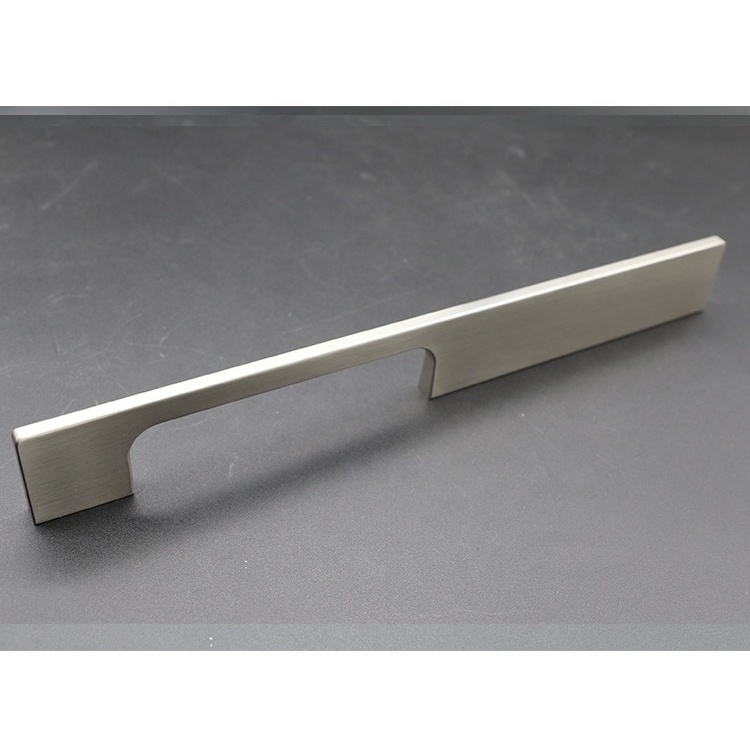 Drawer matt Black aluminium kitchen cabinets door pull handle cabinet handles cabinet pulls and knobs