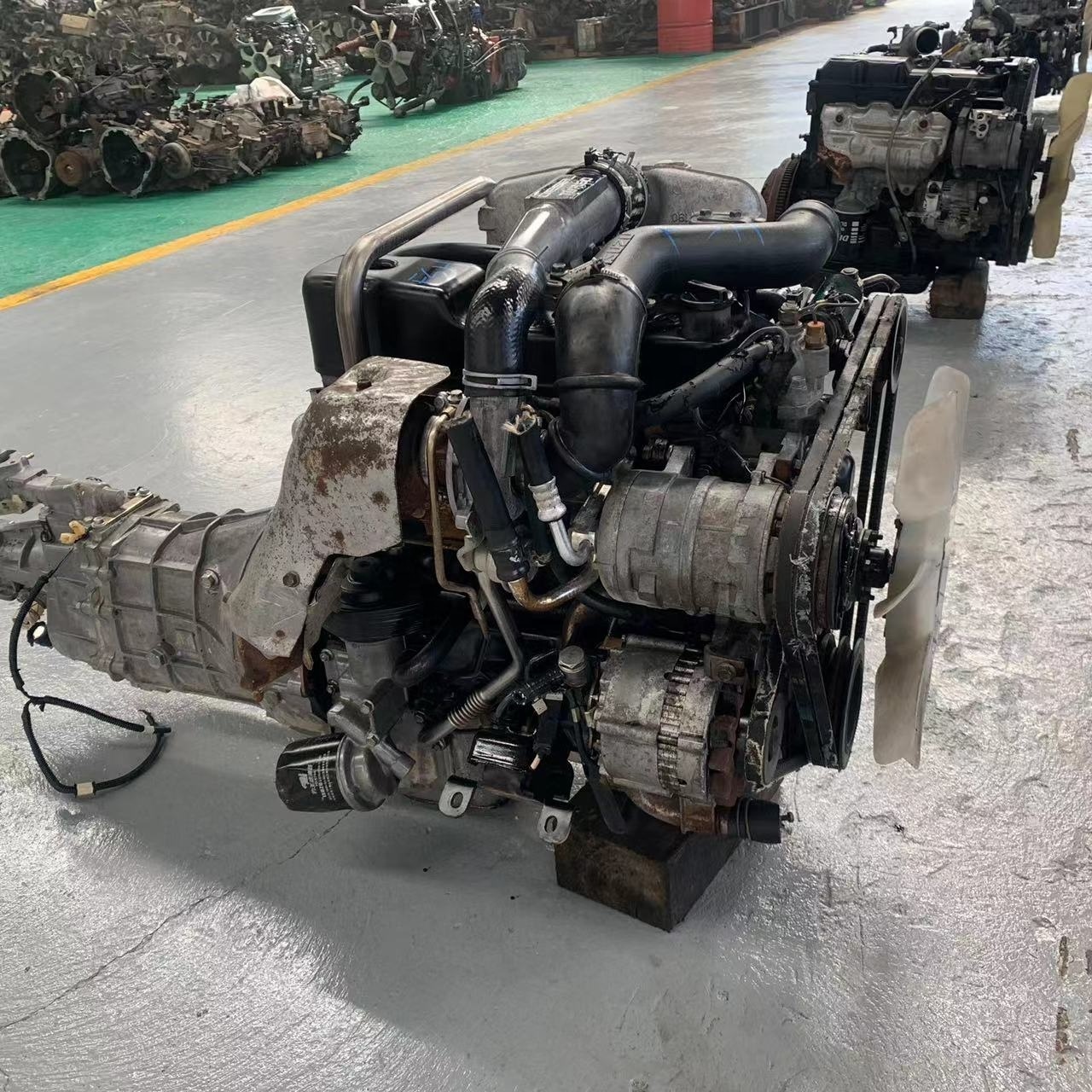 OEM ODM original complete diesel engine truck  4JB1T 4JB1 Used Diesel Engine For Isuzu