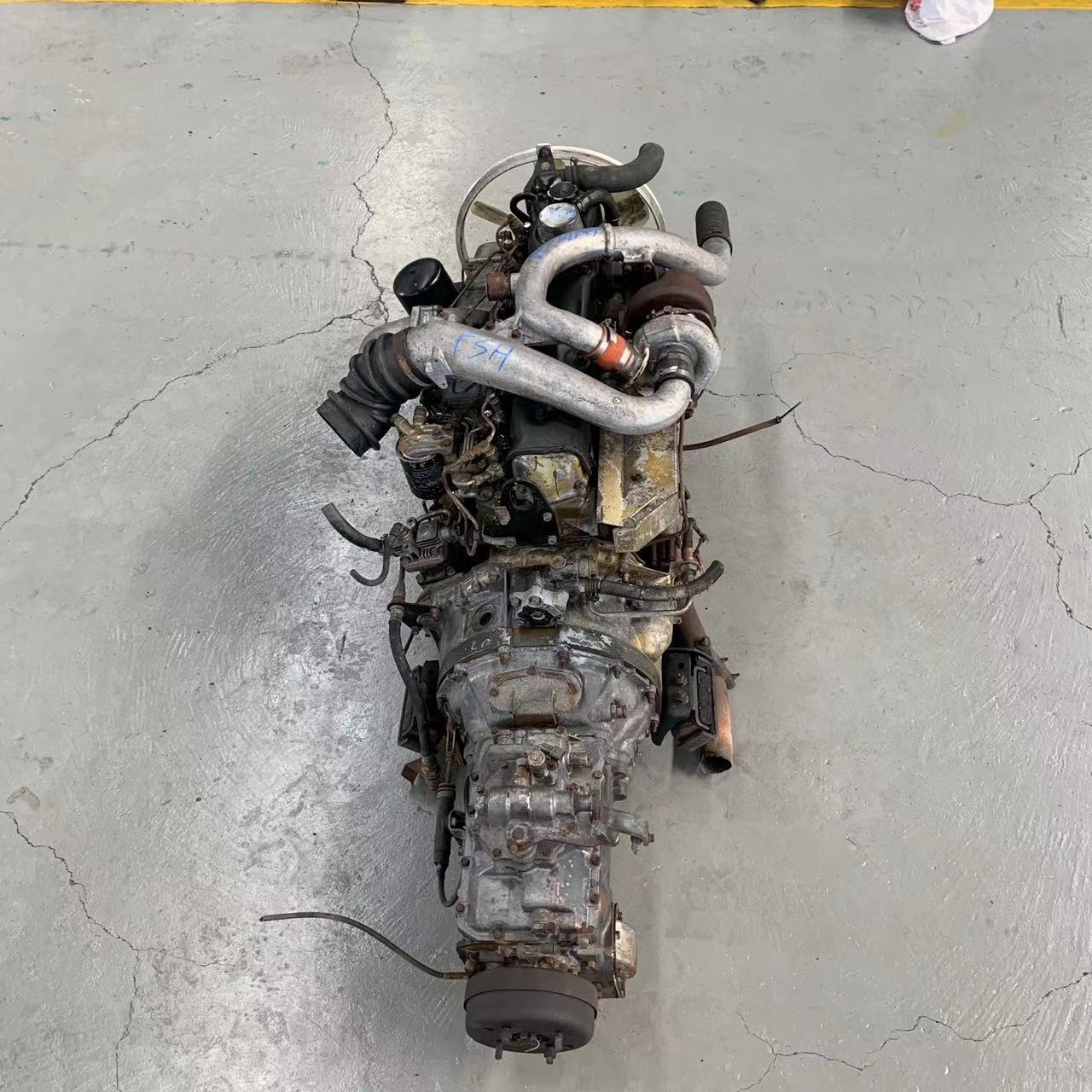 30 hp diesel engine 6D16T-2A used diesel engine for sales