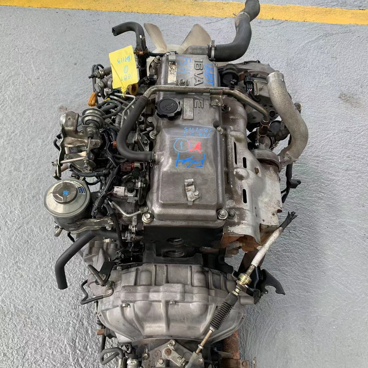 Off-road diesel engine 1KZT TO yota Engine assembly for pick up truck for sale