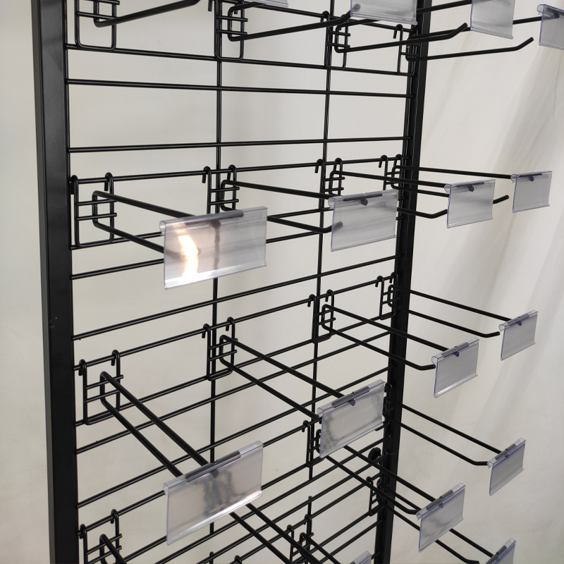 Low Price Wholesale Mobile Phone Accessories Display Stand Shop Sock Snack Tool Metal Wire Mesh Display Rack