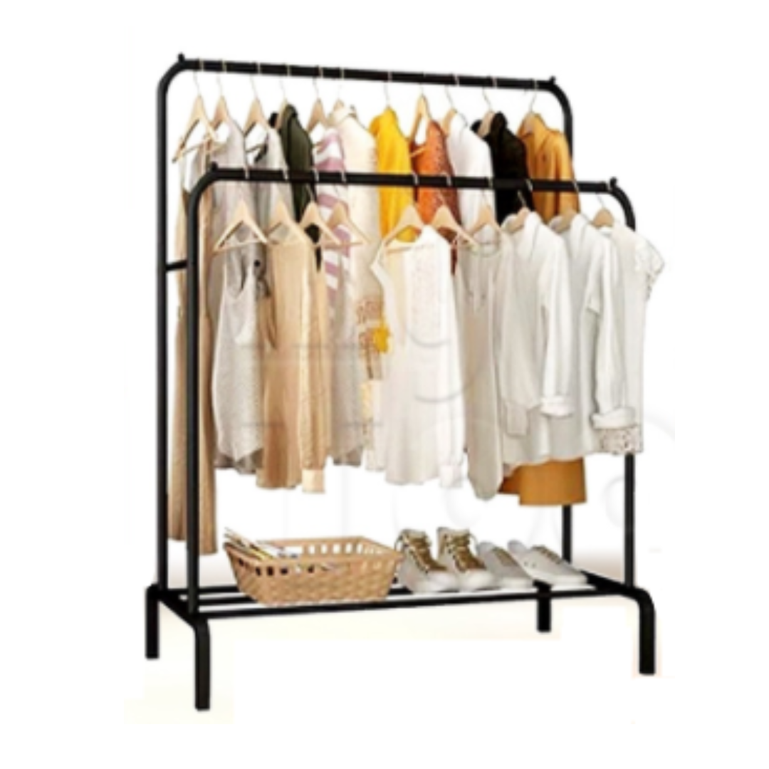 New Baby Kids Clothing Sets Double Layer Clothing Display Stand Popular Girls Clothing Display Rack