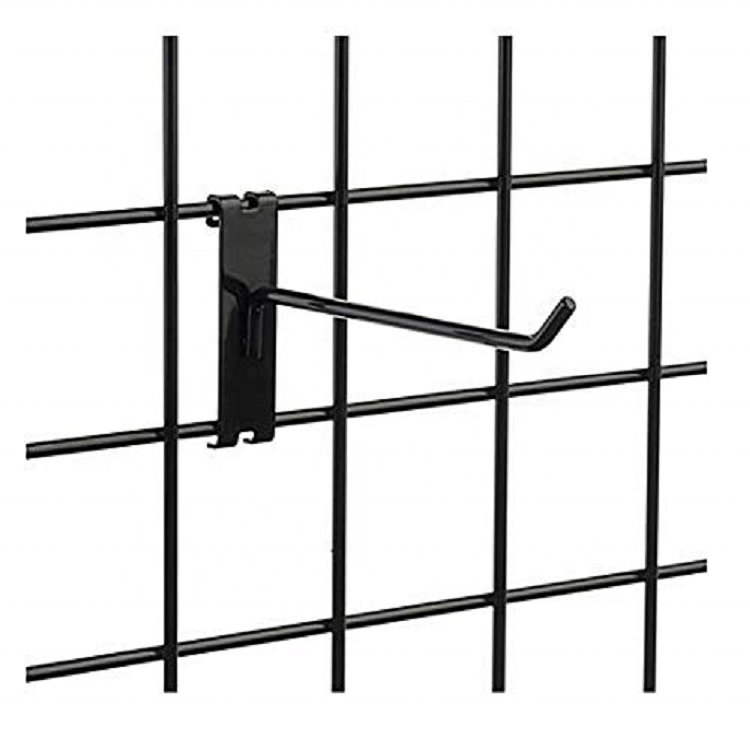 Custom Supermarket Grocery Store Display Rack Accessories Hanging Hooks J Hook Metal Display Hooks