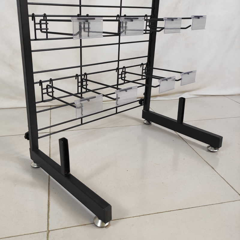 Low Price Wholesale Mobile Phone Accessories Display Stand Shop Sock Snack Tool Metal Wire Mesh Display Rack