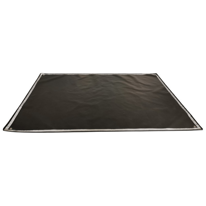 Fire Pit Mat Bbq Grill Mat Heat Resistance Easy to Clean Fiberglass Carbon Black Waterproof Accessories Cover China Good Baking