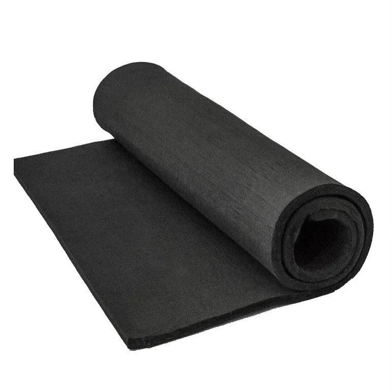 Carbon Felt Welding Blanket Fireproof High Temp Insulation Pad Flame Retardant Protective Mat for Soldering Welding Plumbing