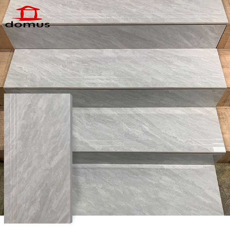 New Product Promotion High End 1200X470Mm 10Mm Porcelain Stairs Step Nosing Tiles