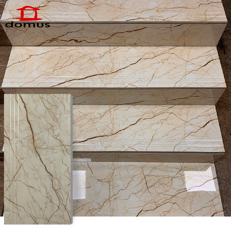 New Product Promotion High End 1200X470Mm 10Mm Porcelain Stairs Step Nosing Tiles