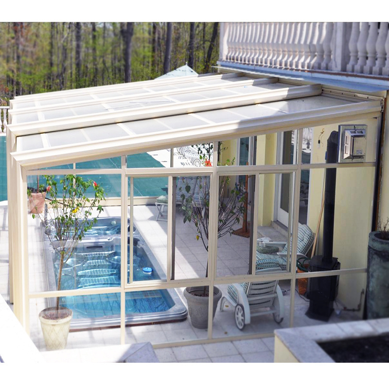 For Sale Portable Sunroom Four Season Solarium Hollow Sunrooms Free Standing Aluminium Glass House