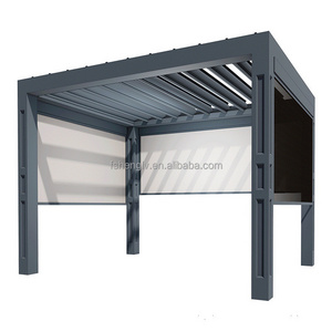 Pergola awning electric pergola awnings folding 7 4 outdoor gazebo gazebo aluminium