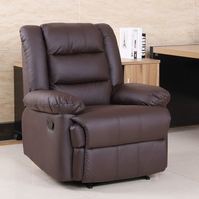 High quality Custom Color Massage  Home Theater Seating Recliner Sofa red living room sofa