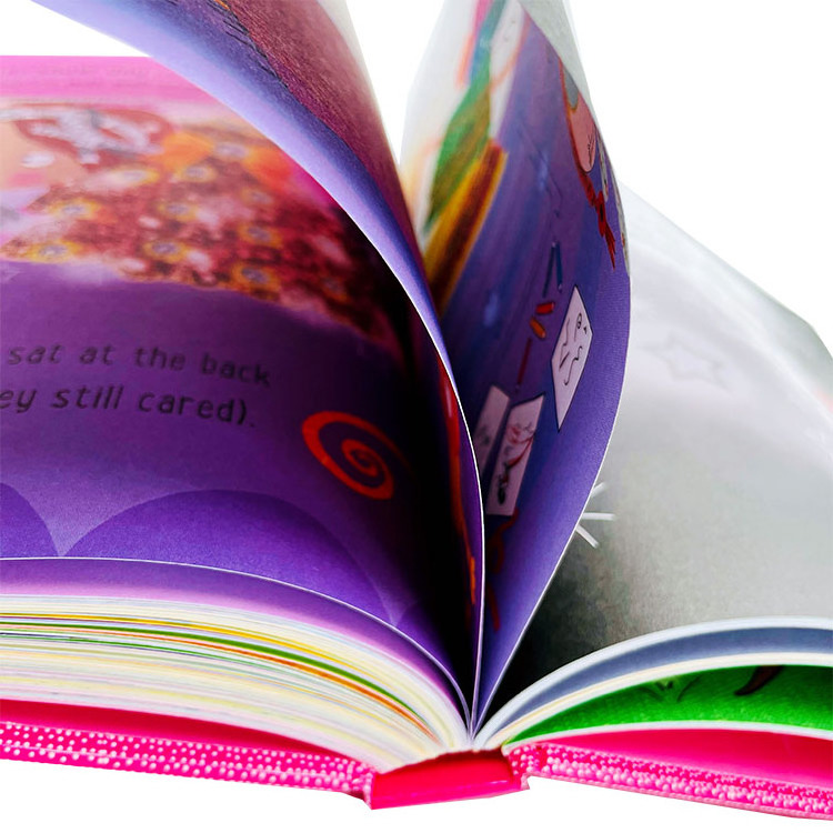 Manufacturer high quality children English comic story books sets Full color customized kids hardcover book printing