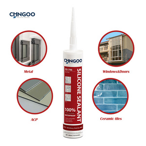 CHNGOO production line joint structural buy tube gp acetic neutral rtv price clear waterproof silicone adhesives sealants