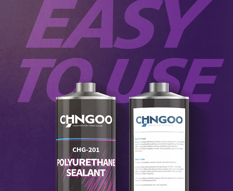 CHNGOO  good quality  Factory black strong adhesive Polyurethane Windshield Sealant for the Windshield